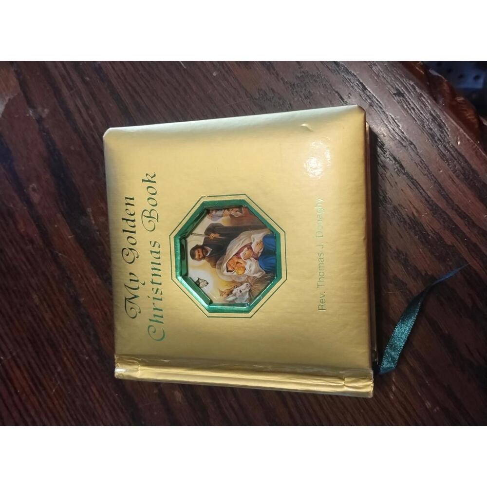 Vintage My‎ Golden Christmas story Book